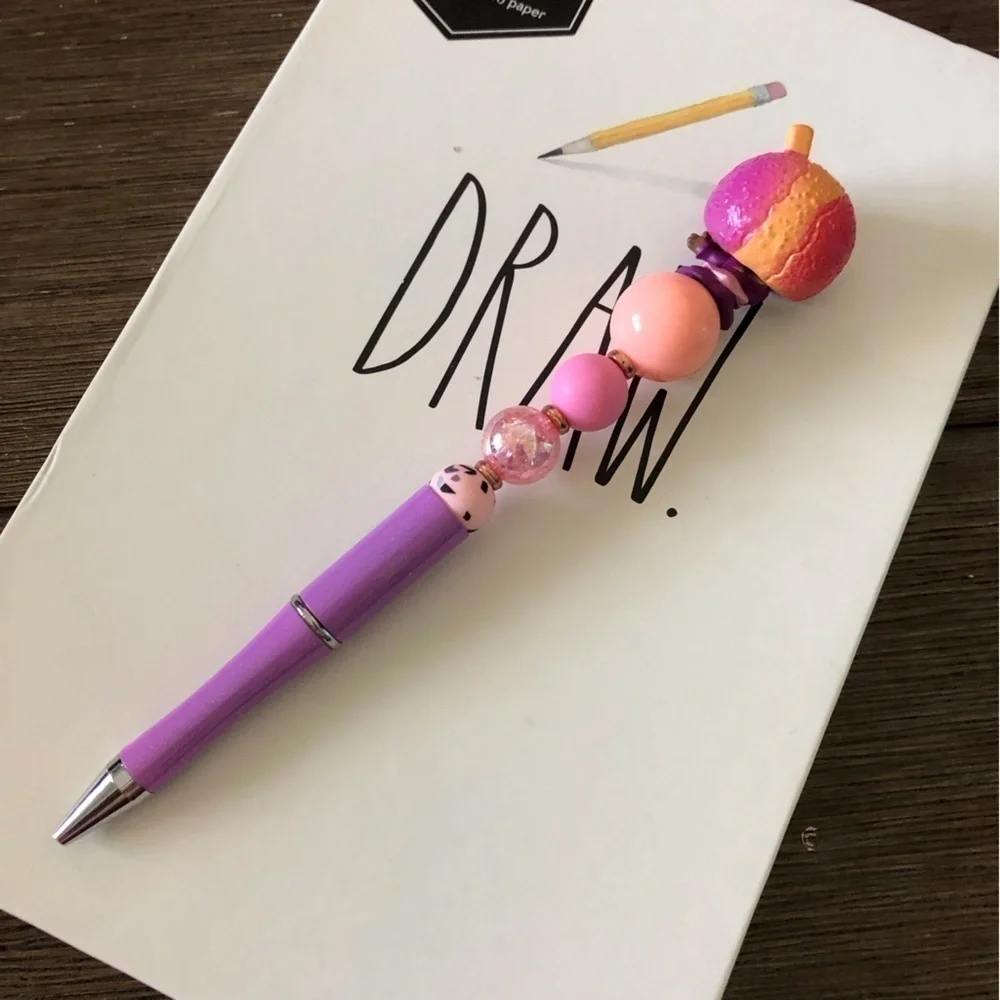 Disney Doorables: Wreak it Ralph: Taffy Vine handmade beaded pen
